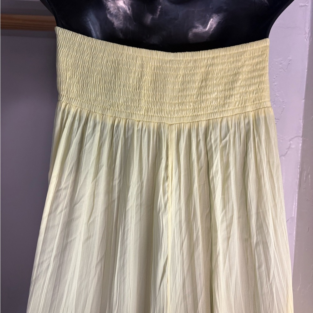 FREE PEOPLE BEACH KIMMIE SHINE STRAPLESS WIDE LEG
ONE PIECE JUMPSUIT SZ L - Picture 9 of 9
